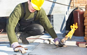 Little Torboll flat roof construction