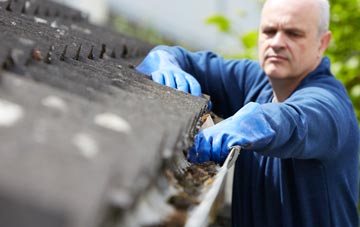 cleaning and inspecting Little Torboll roofs